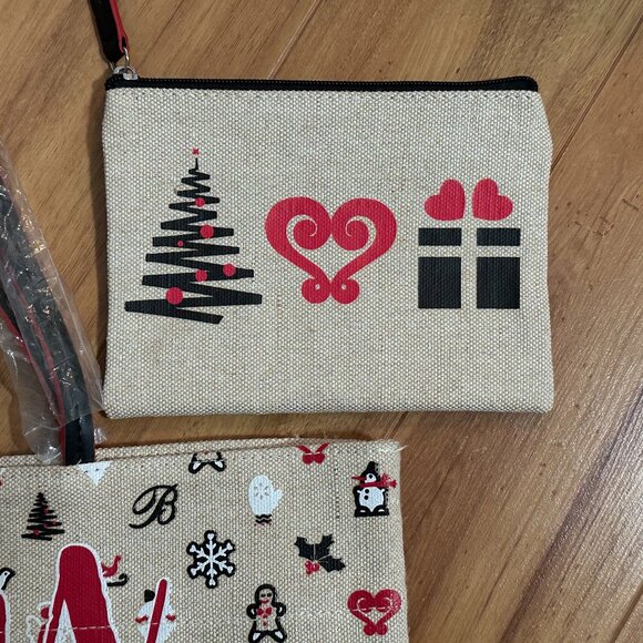 NEW Brighton JOY canvas tote bag and matching cosmetic bag. NWOT - Picture 4 of 8